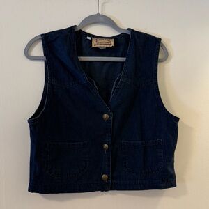 Vintage Denim Vest